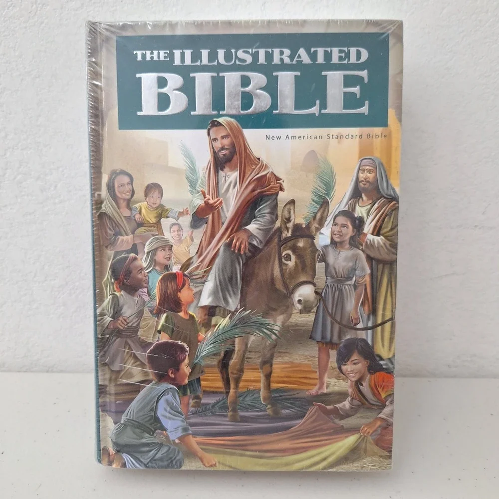 The Illustrated Bible New American Standard Religious Studies NEW SEALED Vintage
